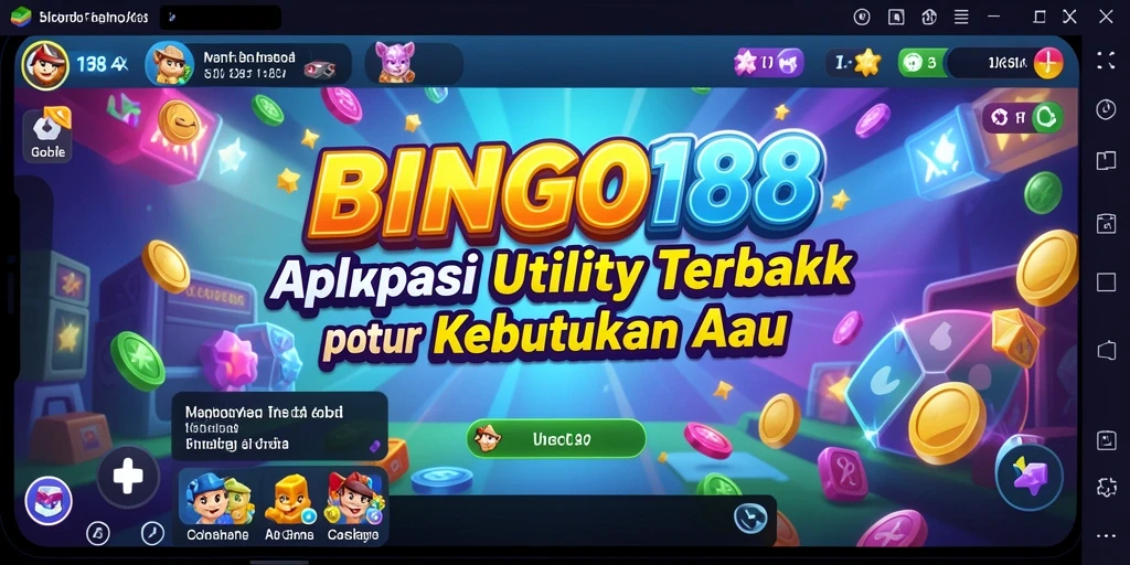 Tampilan antarmuka utama BINGO188 yang sederhana dan efektif.