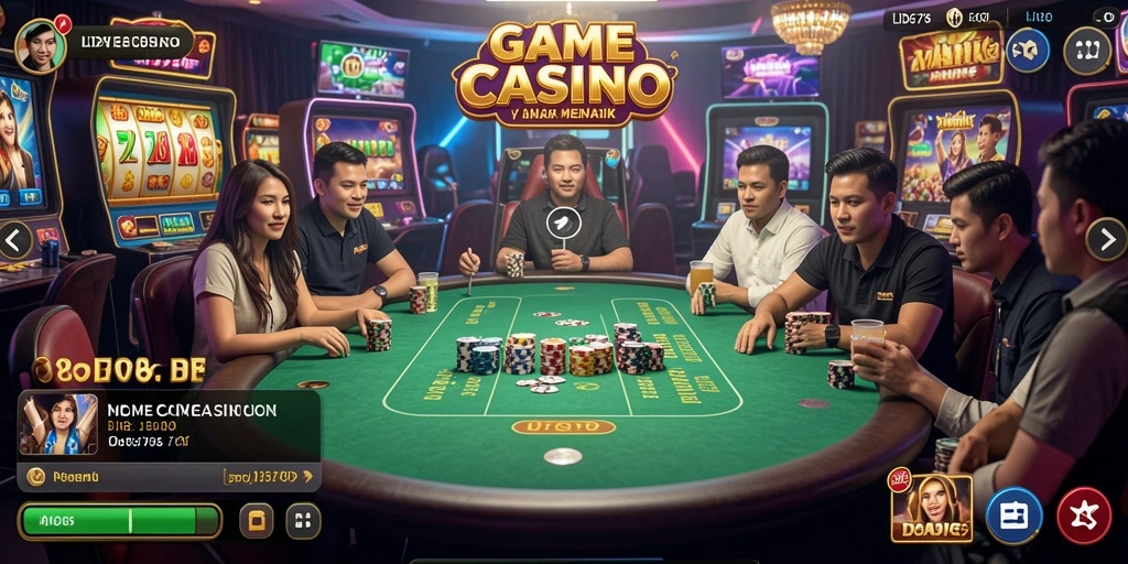 Screenshot ID678 menunjukkan dealer profesional dan suasana permainan Live Casino.