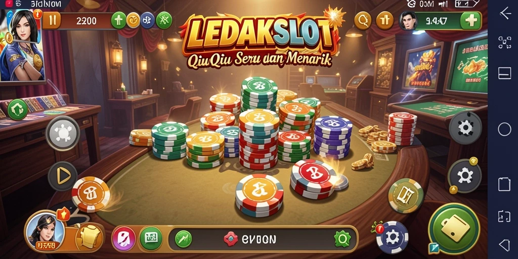 Tampilan gameplay seru LEDAKSLOT yang mendebarkan.