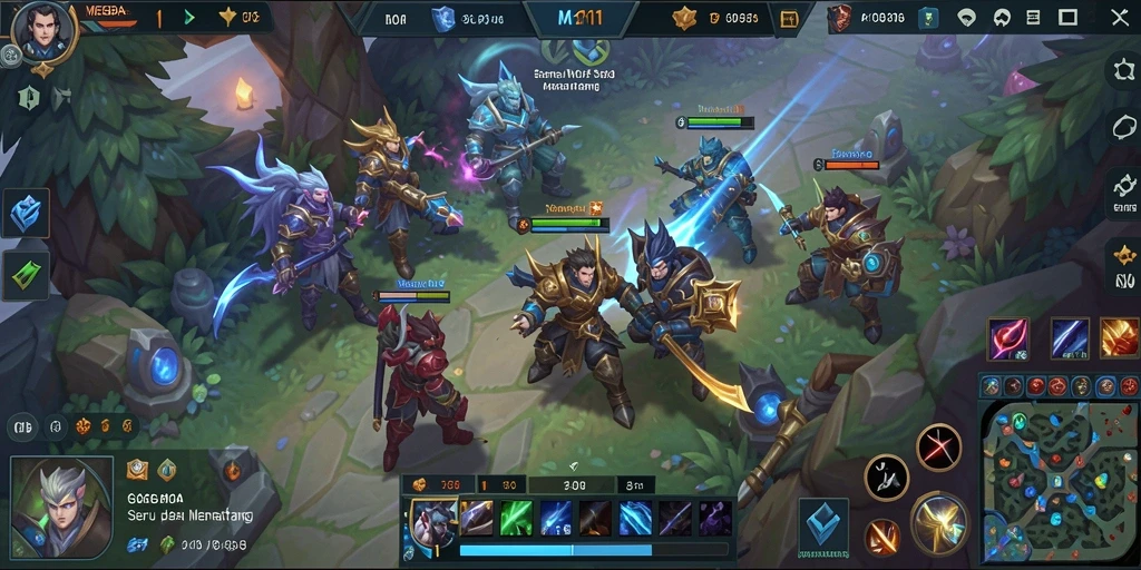 Gameplay seru dan strategis di MEGA111 yang menguji keterampilan tim.