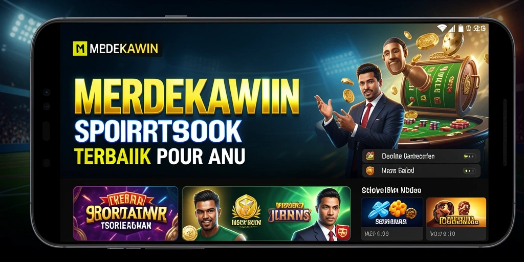 Tampilan menarik dari gameplay Sportsbook MERDEKAWIN dengan berbagai pilihan taruhan.