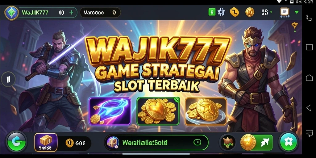 Gameplay WAJIK777 yang menegangkan dengan strategi adu slot.